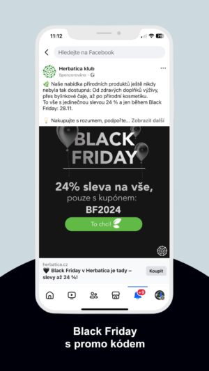 Black Friday + promo kód